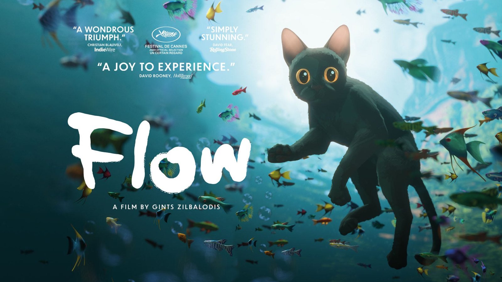 A still from the movie Flow (2024)