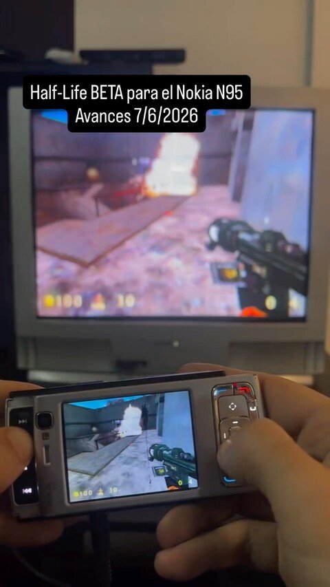 Xash3D: Half-Life for Symbian